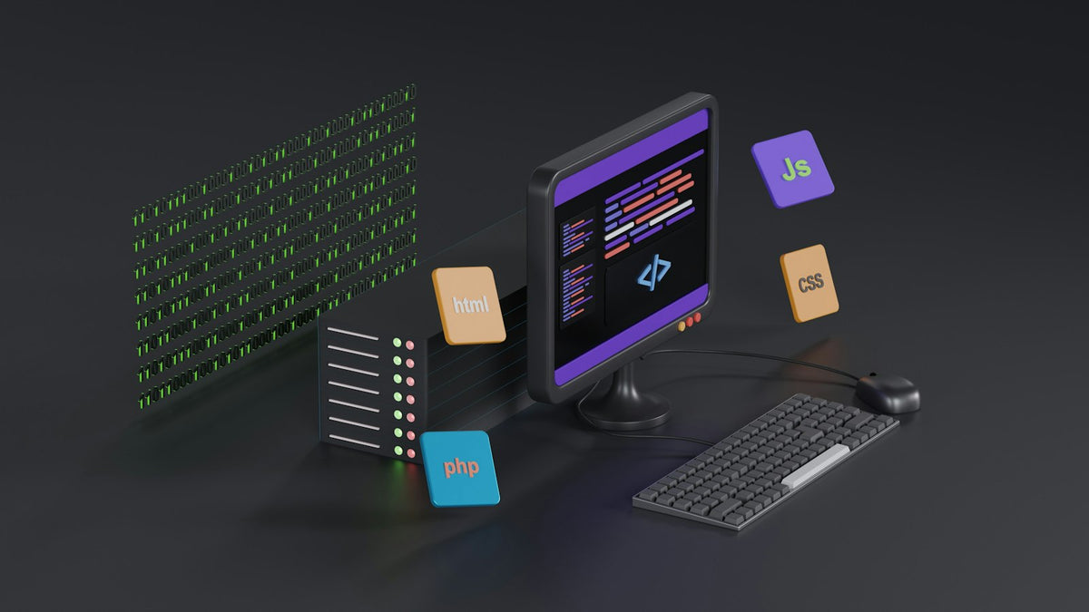 Computer with keyboard and mouse ready to start SEO for a new website