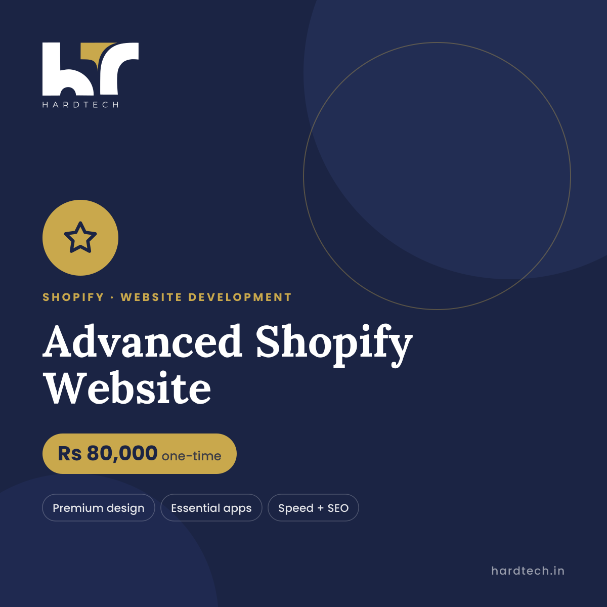 Advanced Shopify Website package by Hard Tech