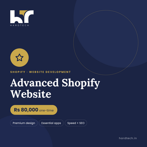 Advanced Shopify Website package by Hard Tech
