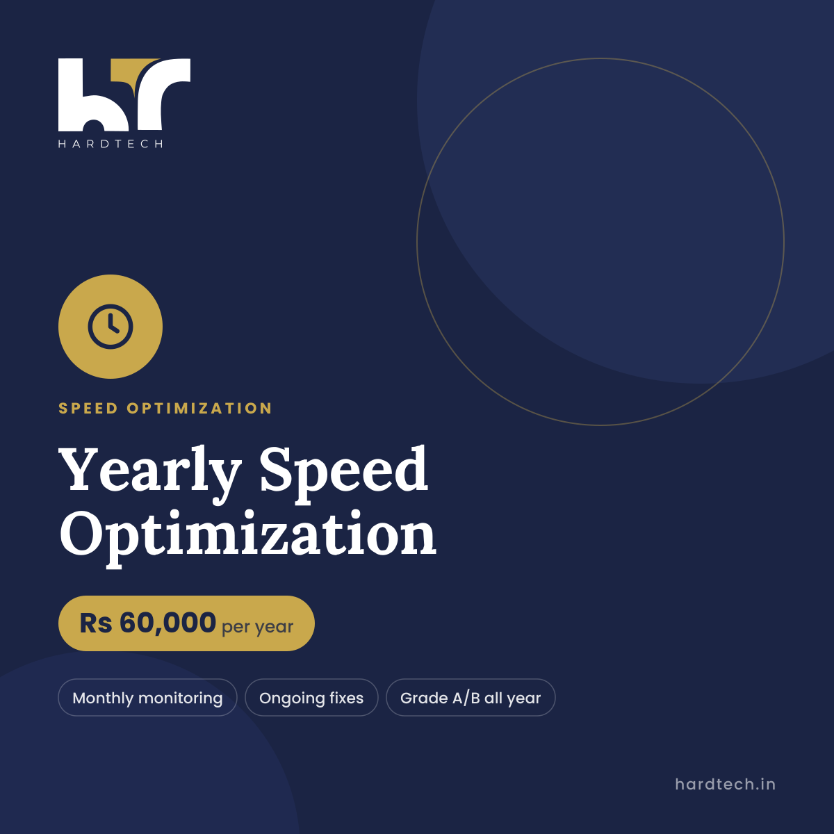 Yearly Speed Optimization package by Hard Tech